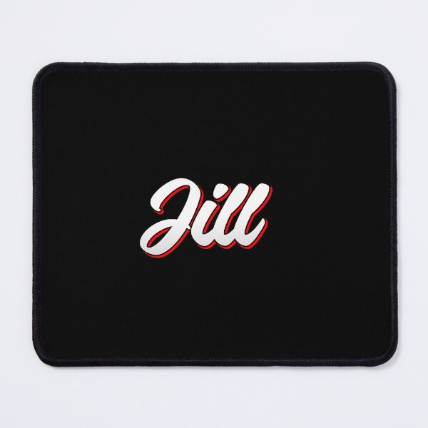 Item preview, Retro Jill Name Label (Black) designed and sold by NafilNafiz.