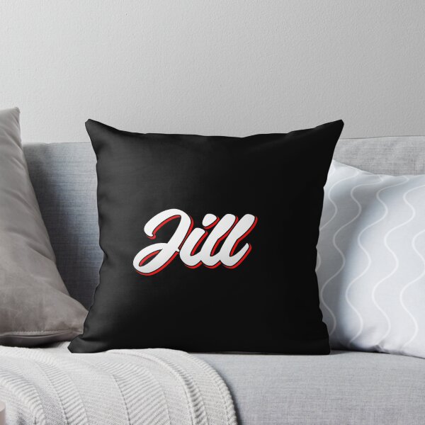 Item preview, Retro Jill Name Label (Black) designed and sold by NafilNafiz.