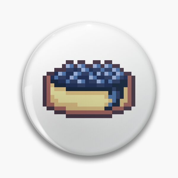 Item preview, Blueberry Cheese Cake Pixel Art designed and sold by Pixelification.