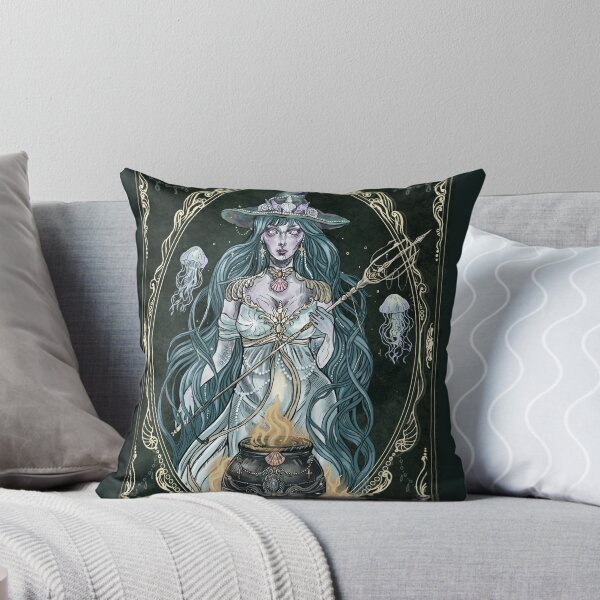Item preview, Sea Witch Illustration designed and sold by CharlotteGanz.