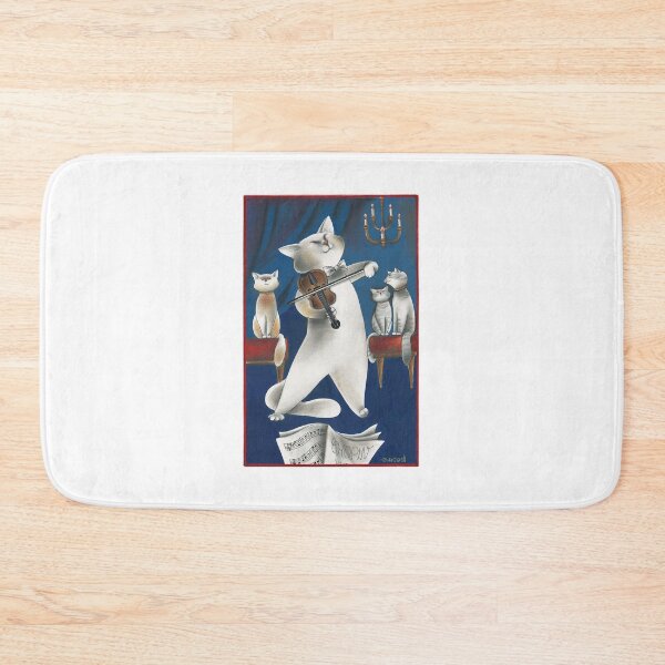 Item preview, Country music: fiddle-playing cat defying the devil designed and sold by gatteria.