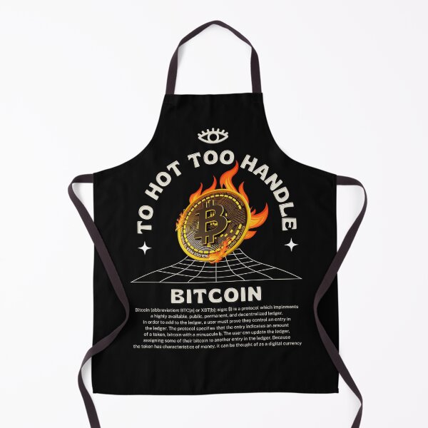 Item preview, Bitcoin , bitcion design, BTC, BTC to hot to handle designed and sold by 1SINGHA.