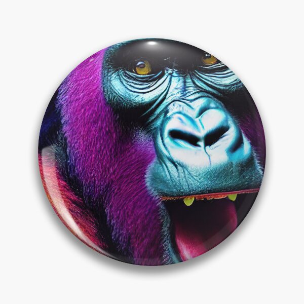 Item preview, Nalani, the lucky gorilla lady designed and sold by Pixelboys.