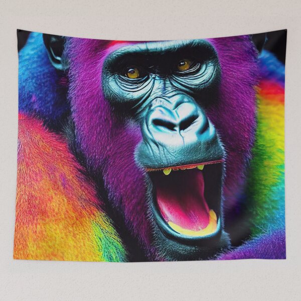 Item preview, Nalani, the lucky gorilla lady designed and sold by Pixelboys.