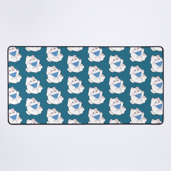 Item preview, cat's blue bandanas designed and sold by iLuckTarn.