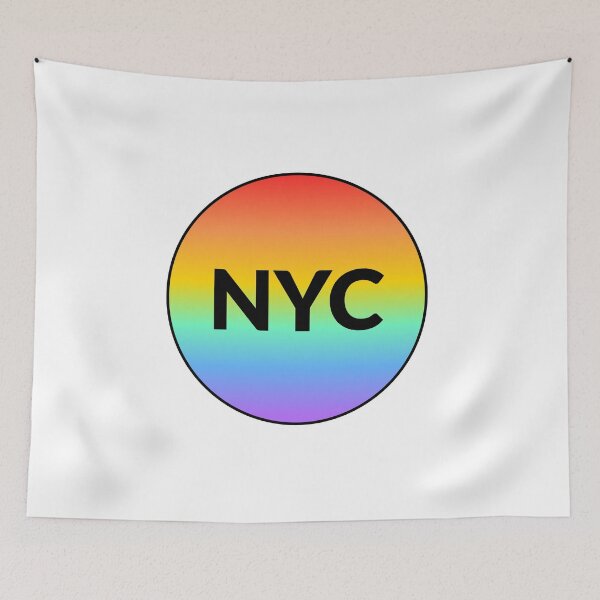 Item preview, GAY NYC PRIDE RAINBOW designed and sold by Inspirationmotivation.