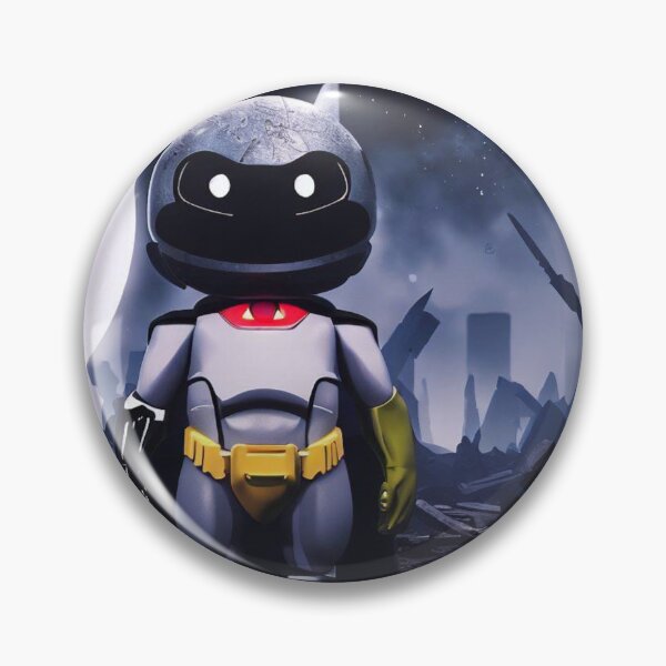 Item preview, Superhero robot in a destroyed world designed and sold by UndergroundLabX.