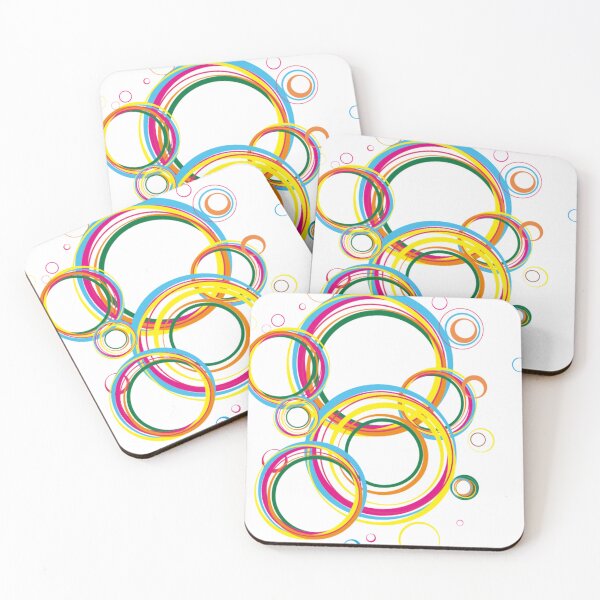 Item preview, Rainbow Circles designed and sold by Designs By Creation.