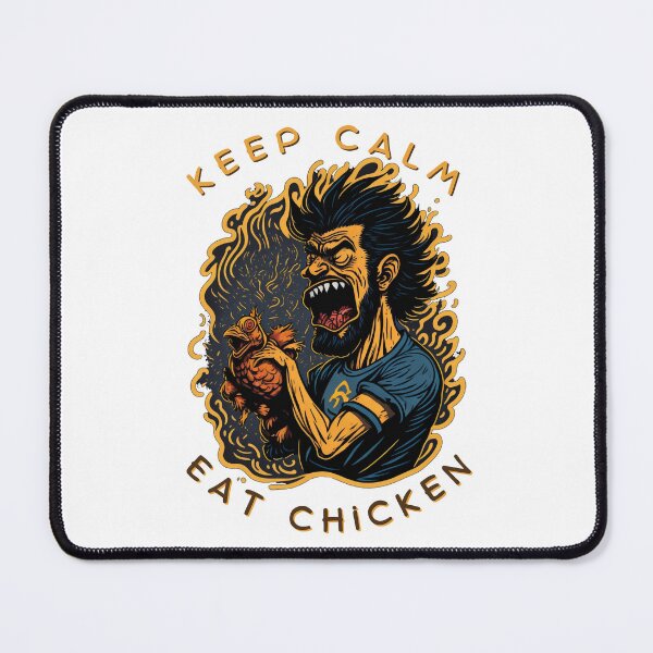 Item preview, keep calm and eat chicken designed and sold by PopPizzazz.