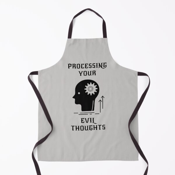 Item preview, PROCESSING YOUR EVIL THOUGHTS designed and sold by rawat401.