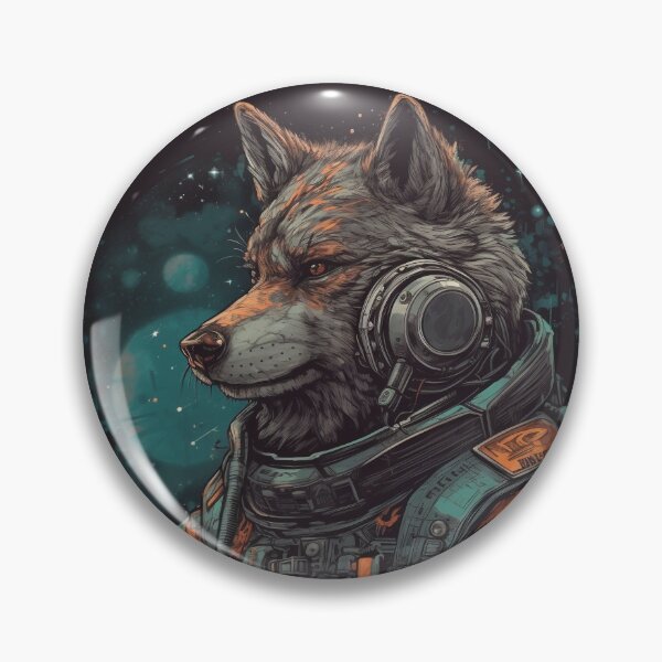 Item preview, Space Wolf - 001 designed and sold by agu-photos.