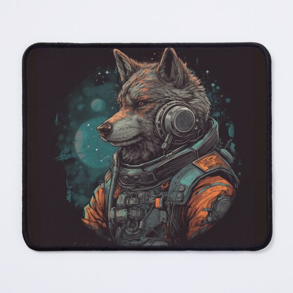 Item preview, Space Wolf - 001 designed and sold by agu-photos.