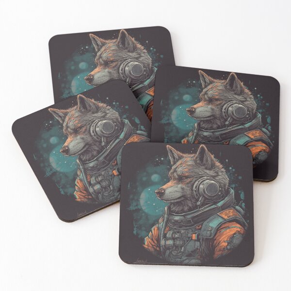 Item preview, Space Wolf - 001 designed and sold by agu-photos.
