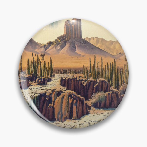 Item preview, Desert Waters - Nature Landscape designed and sold by Kijiermono.