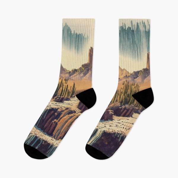 Item preview, Desert Waters - Nature Landscape designed and sold by Kijiermono.