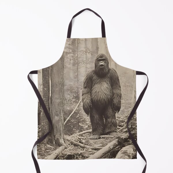Item preview, Lumberjacks find Bigfoot and pose for an Instagram photo designed and sold by SingularityGeek.