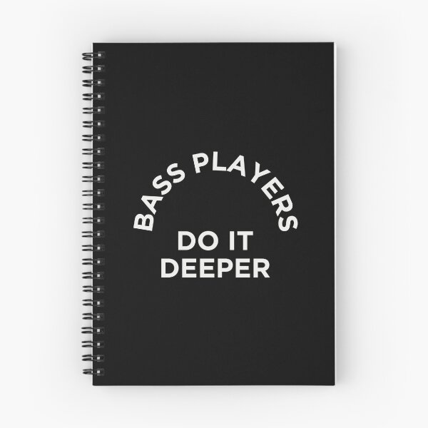 Item preview, Bass Players Do It Deeper designed and sold by thetshirtworks.