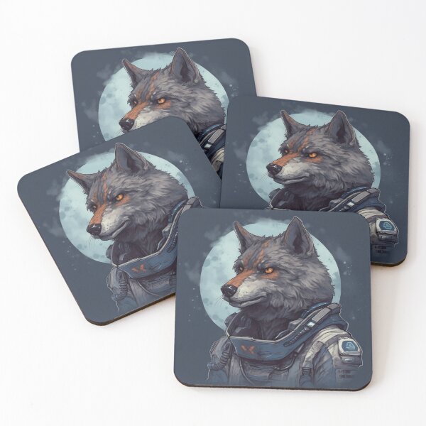 Item preview, Space Wolf - 004 designed and sold by agu-photos.