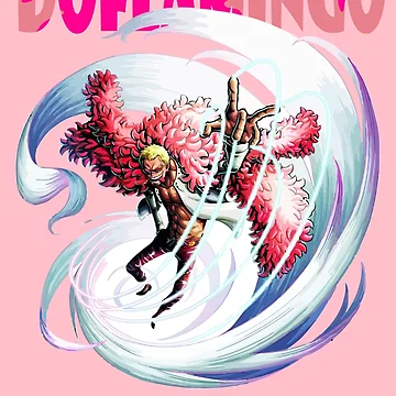 Artwork thumbnail, Doflamingo by Protagonist Prints