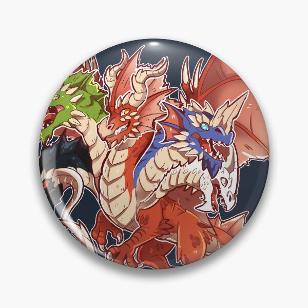 Item preview, Tiamat - Dungeons & Dragons Chibi designed and sold by Kellbellz.