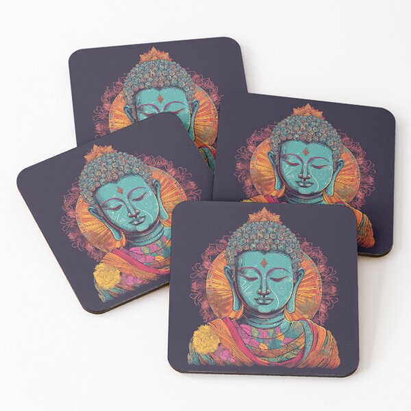 Item preview, Enlightened Buddha zen great art fine art designed and sold by bharuarts.