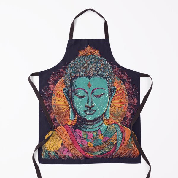 Item preview, Enlightened Buddha zen great art fine art designed and sold by bharuarts.