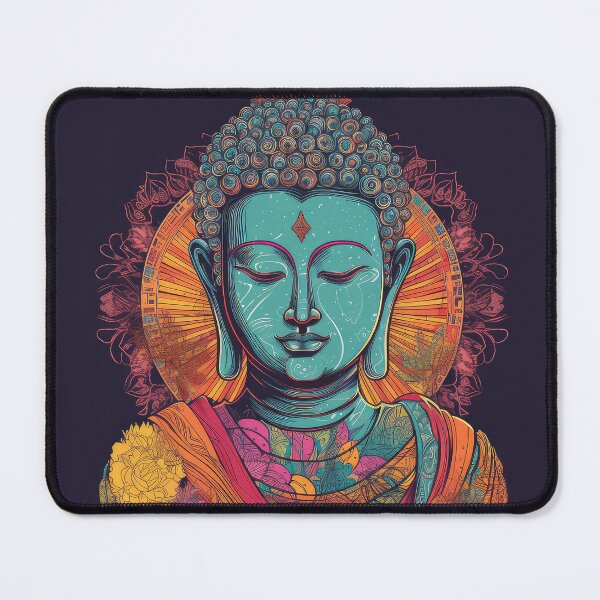 Item preview, Enlightened Buddha zen great art fine art designed and sold by bharuarts.