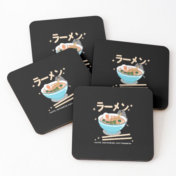Aperçu de l'œuvre Chat mignon mangeant des ramen créée et vendue par Verycutethings.