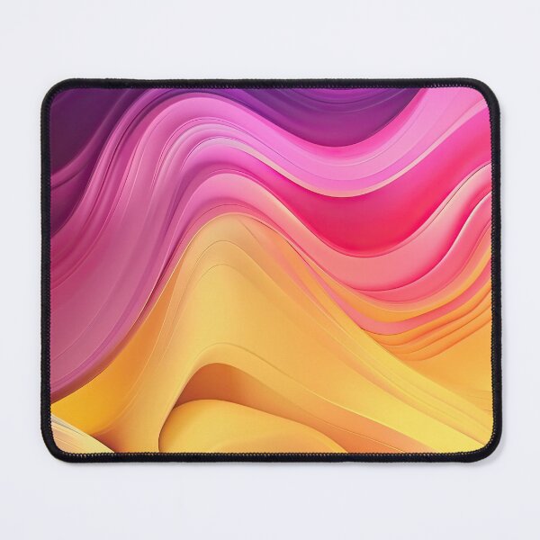Item preview, Blushing Atlas: A Luxurious Fabric in Yellow, Pink, and Navy Blue designed and sold by FireScreen.