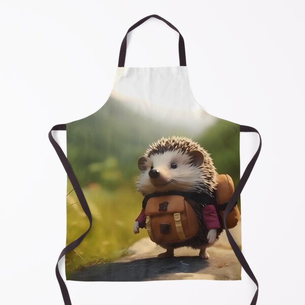 Aperçu de l'œuvre Small hedgehog gentleman ready to travel to the big city créée et vendue par SingularityGeek.