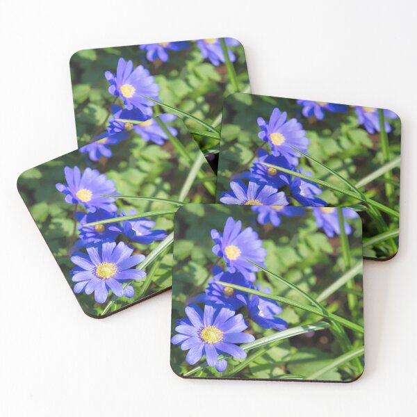 Item preview, Blue Anemone Blanda Grecian Windflowers designed and sold by Dorset Girl.