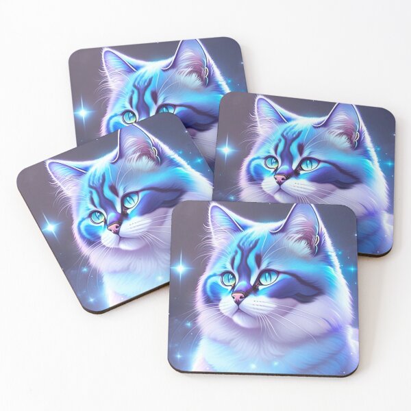 Item preview, Blue Glow Birman Cat designed and sold by Nocturne  Paws.