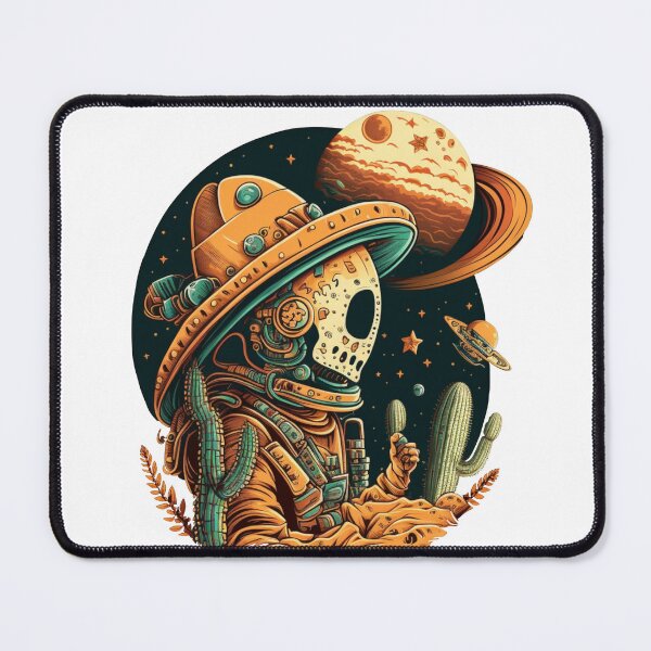 Item preview, Explore the Universe with our Alien Robot in a Sombrero Design designed and sold by GiveMeMood.
