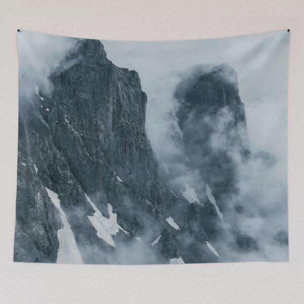 Item preview, Mountain in the mist designed and sold by OrionPhotograph.