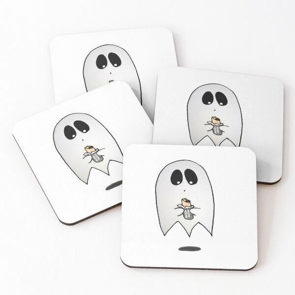 Item preview, ghost eating a boo-rito designed and sold by andrewc161099.