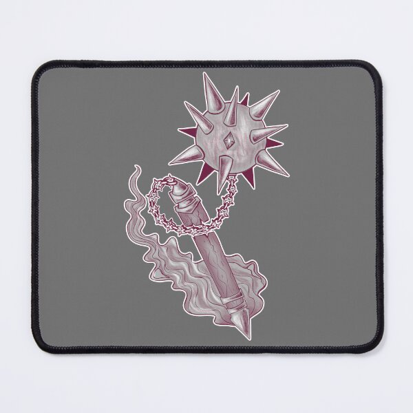 Item preview, flail designed and sold by Little Crows Trinkets.