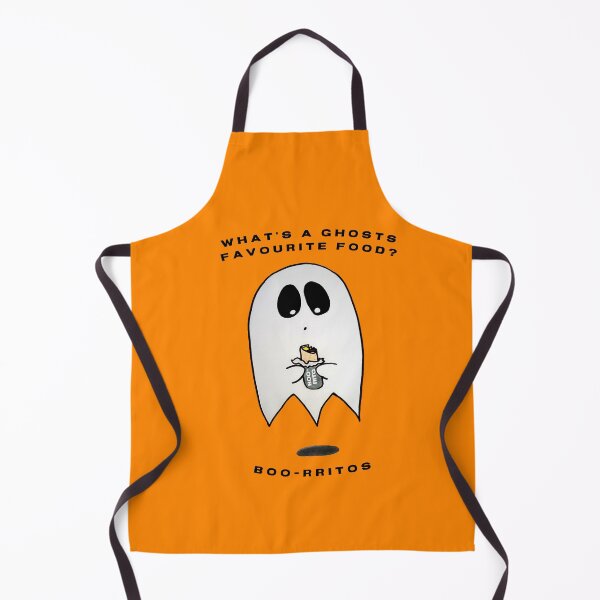 Item preview, ghost eating a boo-rito black text designed and sold by andrewc161099.