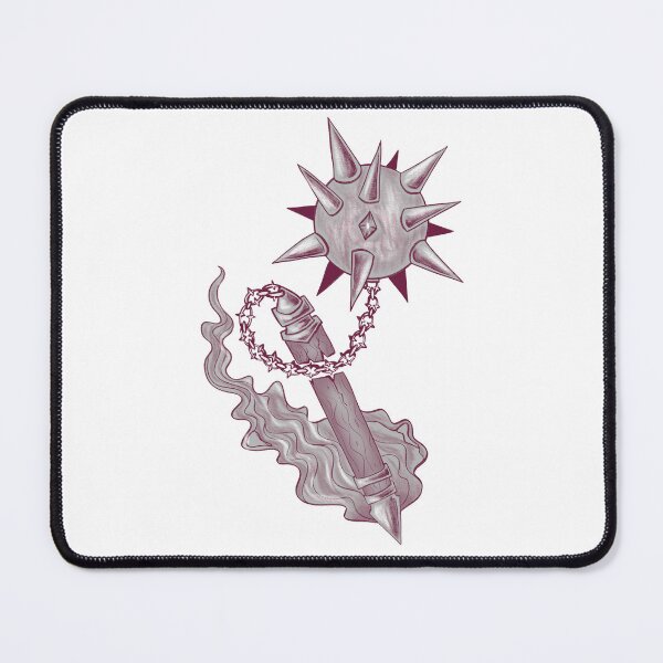 Item preview, flail designed and sold by Little Crows Trinkets.