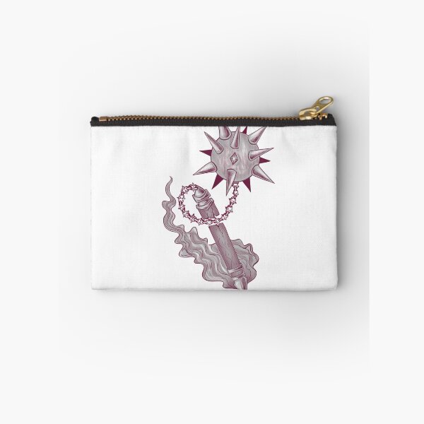 Item preview,  flail designed and sold by Little Crows Trinkets.