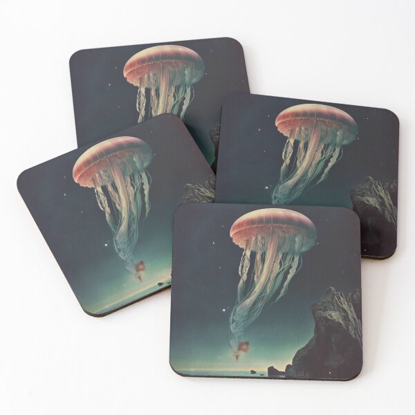 Item preview, Space Giant Jellyfish, Surrealist Vintage designed and sold by Synthetic-Dream.