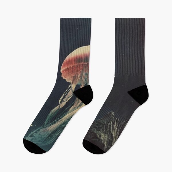 Item preview, Space Giant Jellyfish, Surrealist Vintage designed and sold by Synthetic-Dream.