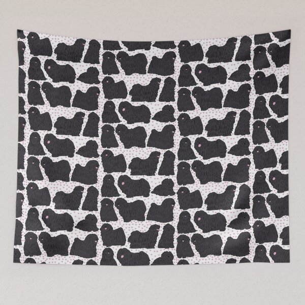 Item preview, Puli dog cute pattern  designed and sold by Yarafantasyart.