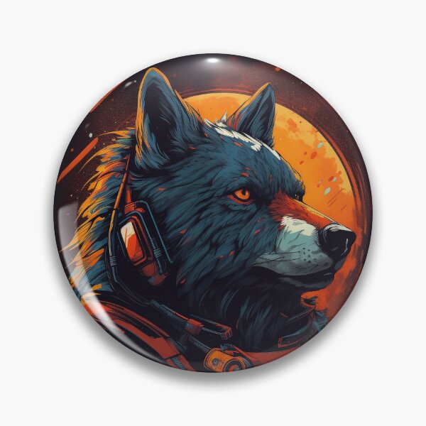 Item preview, Space Wolf - 008 designed and sold by agu-photos.
