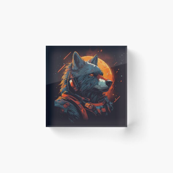 Item preview, Space Wolf - 008 designed and sold by agu-photos.