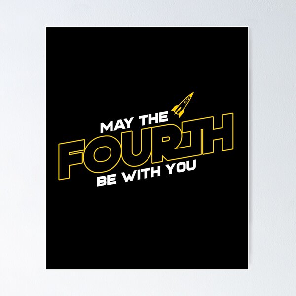 Item preview, May 4 or "May the 4th Be With You designed and sold by Onprime.