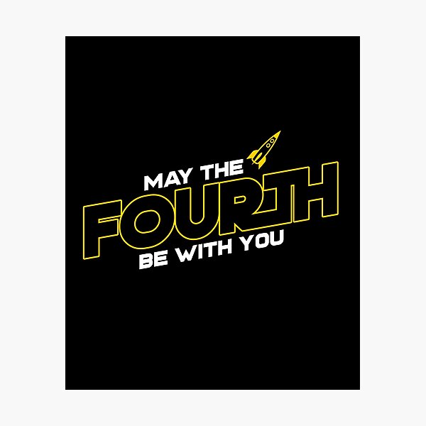 Item preview, May 4 or "May the 4th Be With You designed and sold by Onprime.