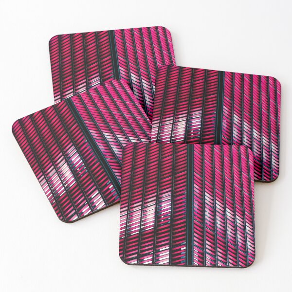 Item preview, Rose and Black Geometric Art designed and sold by Thsid.
