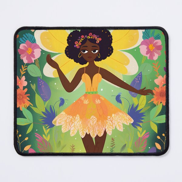 Item preview, Cute Fairy in the Floral Garden designed and sold by Red Witch Art.