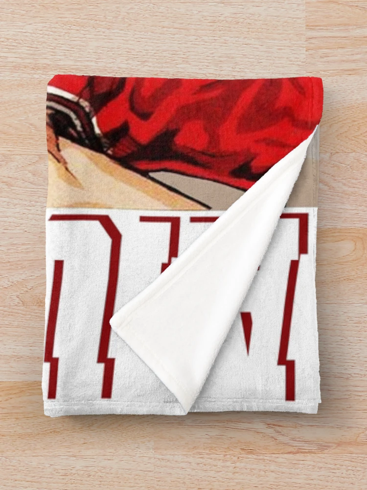 Thumbnail 3 of 6, Throw Blanket, The Rookie (Kaede Rukawa) designed and sold by Protagonist Prints.
