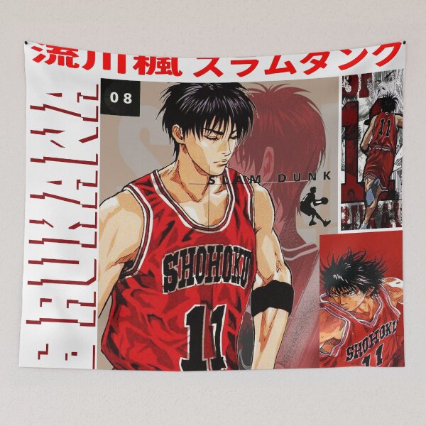 Item preview, The Rookie (Kaede Rukawa) designed and sold by Protagonist Prints.
